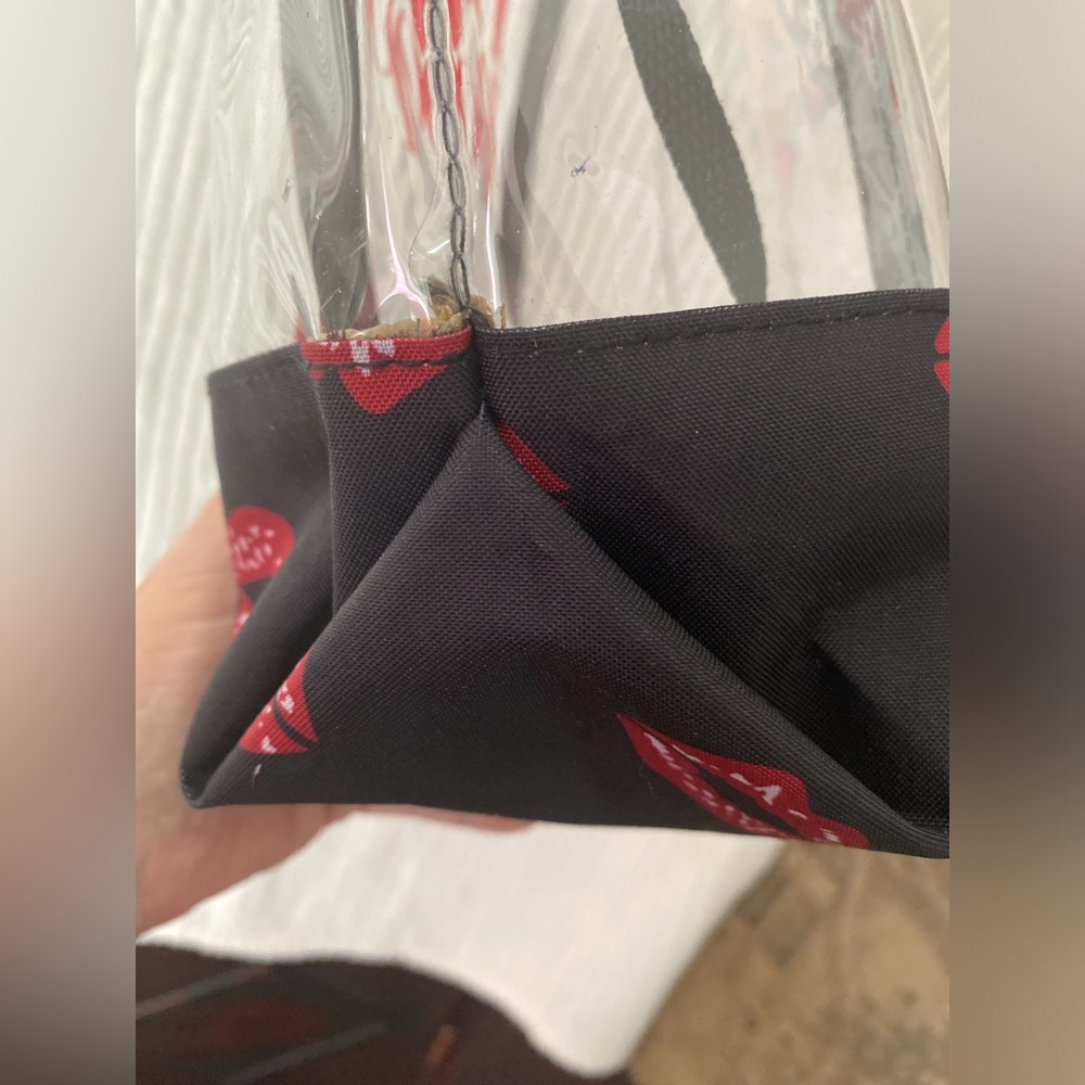 Betty Boop Clear Tote with Red and Black Accents - Picture 11 of 11